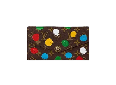 Louis Vuitton x Yayoi Kusama Sarah Wallet Monogram Painted Dots