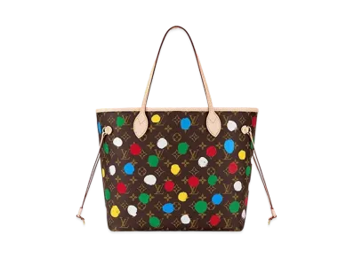 Louis Vuitton x Yayoi Kusama Neverfull MM Monogram Painted Dots