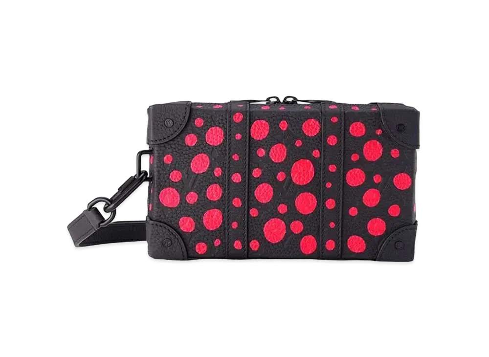 Louis Vuitton x Yayoi Kusama Soft Trunk Wearable Wallet Taurillon Monogram Leather Infinity Dots "Noir"