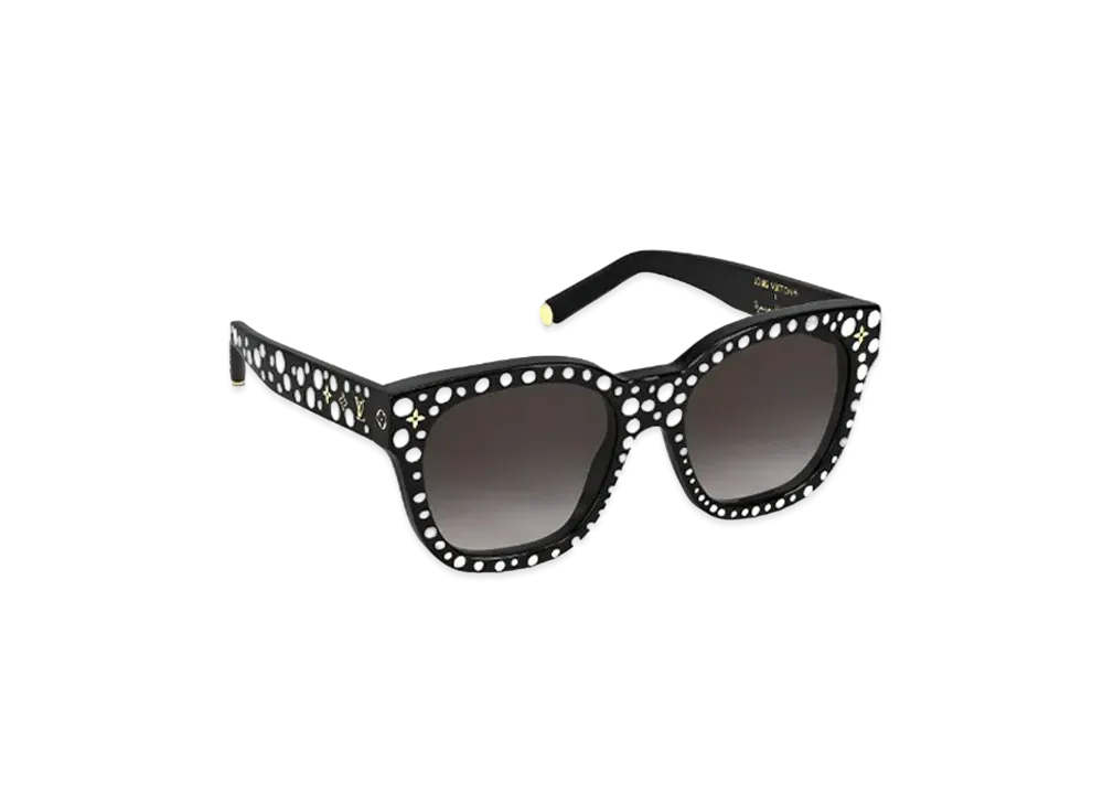 Louis Vuitton x Yayoi Kusama My Monogram Square Infinity Dots Sunglasses "Noir"