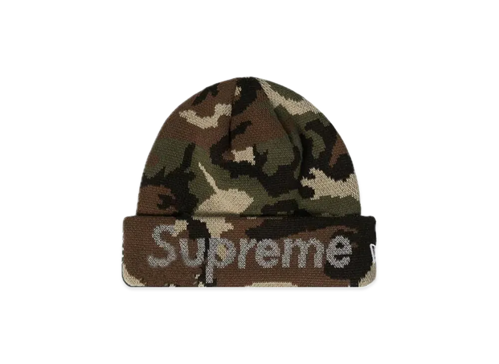 Supreme New Era Split Beanie "Green"