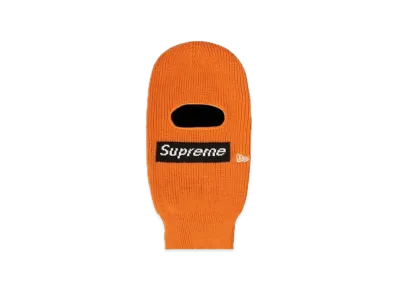 Supreme New Era Box Logo Balaclava "Orange"