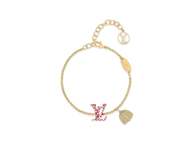 Louis Vuitton x Yayoi Kusama LV Iconic Infinity Dots Bracelet "Rouge/Blanc"