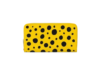 Louis Vuitton x Yayoi Kusama Zippy Wallet Epi Leather Infinity Dots "Jaune/Noir"