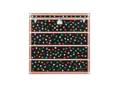 Louis Vuitton x Yayoi Kusama Painted Dots Monogram Square 90 "Noir"