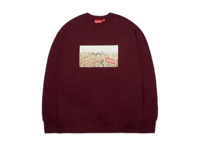 Supreme Aerial Crewneck "Burgundy"