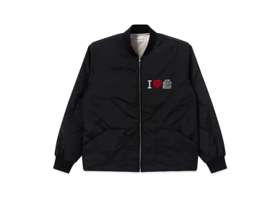 Black Eye Patch I Love BEP Quilting Jacket "Black"