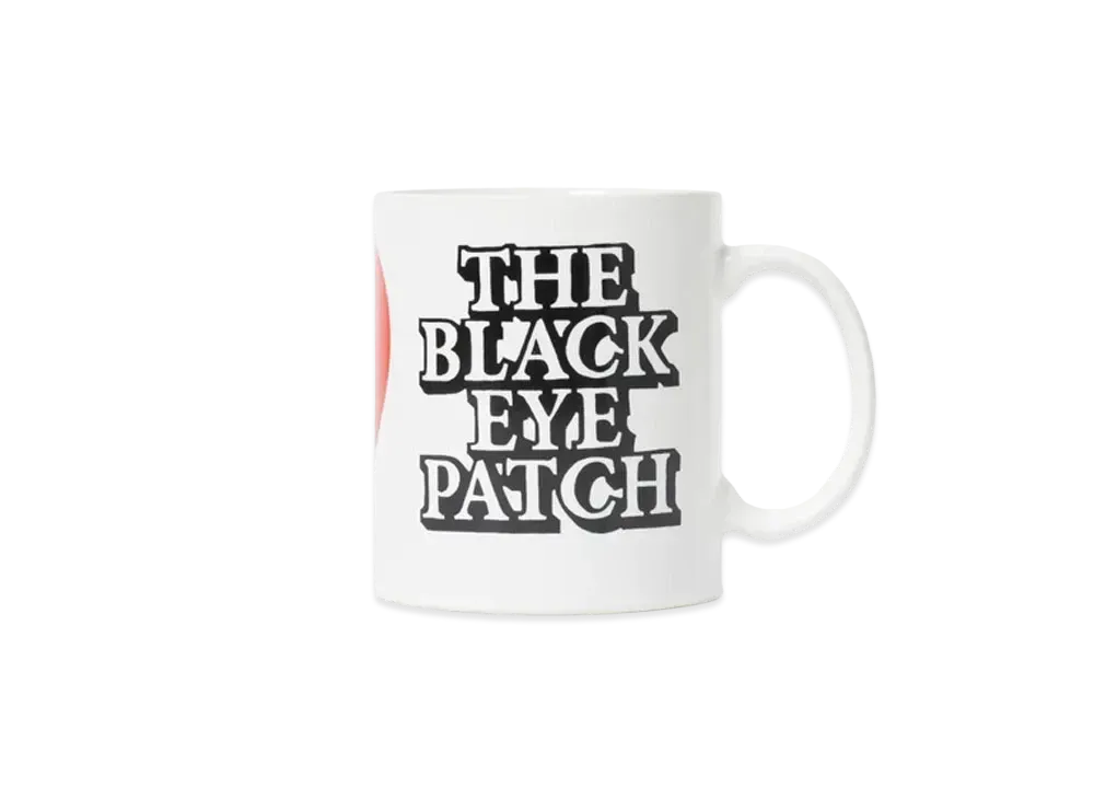 Black Eye Patch I Love BEP Mug "White"
