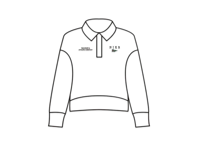 Nike Sportswear Women's Oversized Crop Fleece Polo Sweatshirt "Sail"