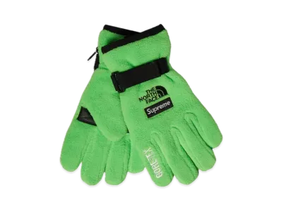 Supreme x The North Face RTG Fleece Gloves "Green"