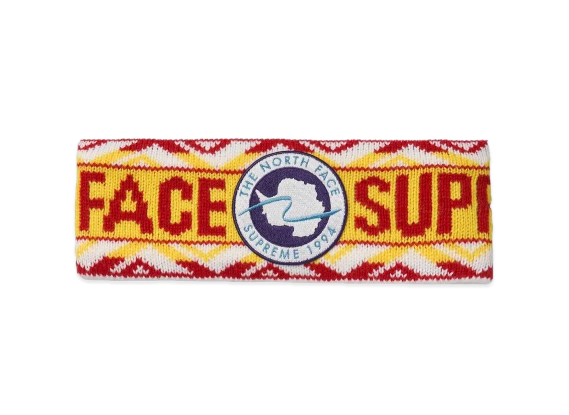 Supreme The North Face Antarctica Expedition Headband "Yellow"