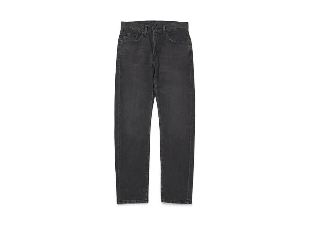 LEVI'S 505 Regular Straight Soft Smoke "Black"