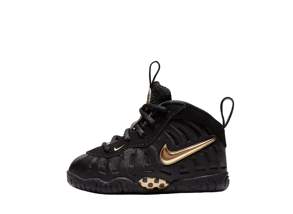 ナイキ TD リトルポジット プロ "ブラックメタリックゴールド"(キッズ)