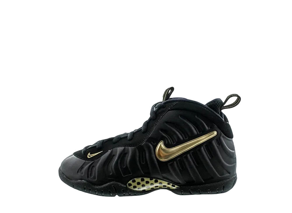 ナイキ PS リトルポジット プロ "ブラックメタリックゴールド"(キッズ)