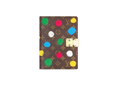 Louis Vuitton x Yayoi Kusama Paul Notebook Cover Painted Dots "Multicolore"