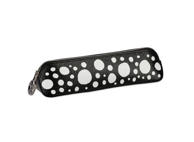 Louis Vuitton x Yayoi Kusama Elizabeth Pencil Pouch Epi Leather Infinity Dots "Noir/Blanc"
