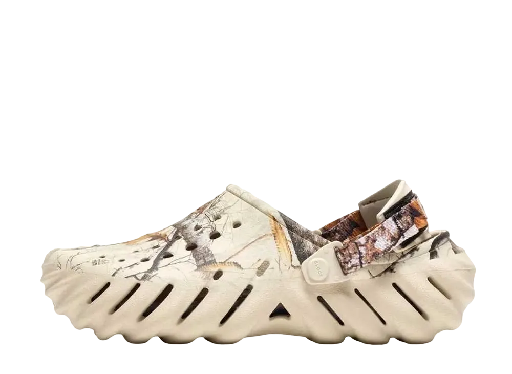 クロックス エコー クロッグ リアルツリー エッジ "カモ ボーン"