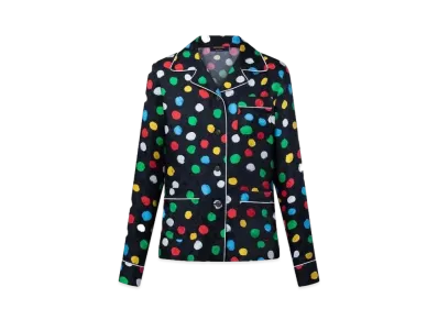 Louis Vuitton x Yayoi Kusama Painted Dots Pajama Shirt "Noir"