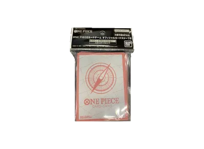 ONE PIECE Card Game Official Card Sleeve"Standard Pink"