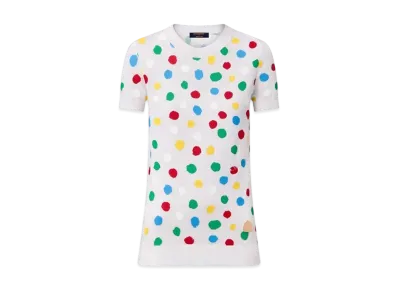 Louis Vuitton x Yayoi Kusama Painted Dots Knit Top "Blanc"