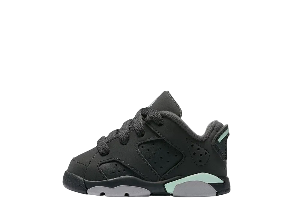 Nike TD Air Jordan 6 Retro Low "Anthracite Mint Foam"