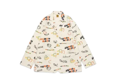 HUMAN MADE Printed Jacket "White"