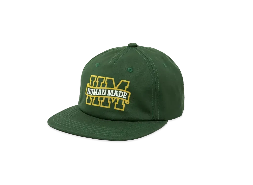 HUMAN MADE 5 Panel Twill Cap #1 "Green"