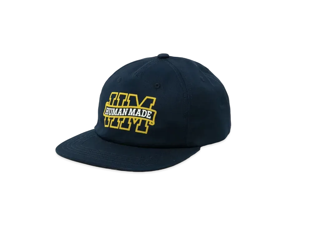 HUMAN MADE 5 Panel Twill Cap #1 "Navy"