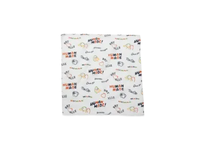 HUMAN MADE Bandana #2 "White"