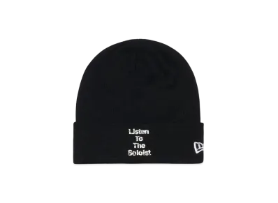 NEW ERA x TAKAHIROMIYASHITATheSoloist. Basic Cuff Knit "Black"