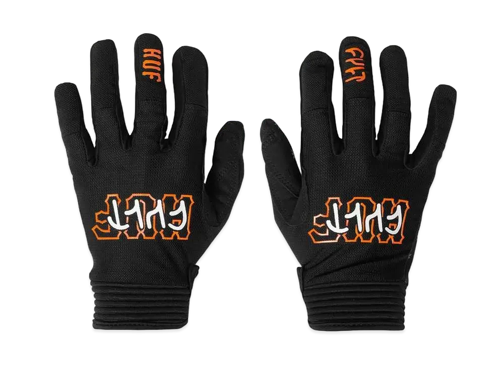HUF x CULT Gloves "Black"