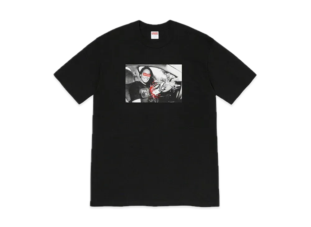 Supreme x ANTIHERO Ice Tee "Black"