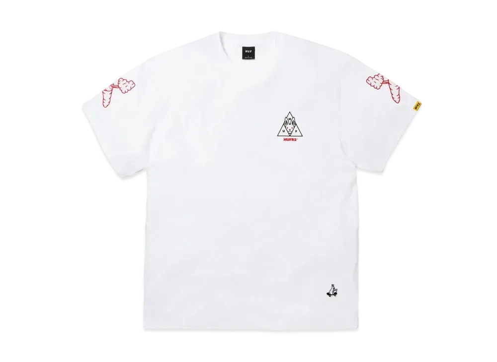 FR2 x HUF T-shirt "White"