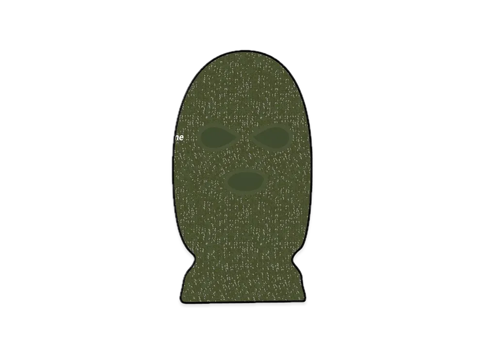 Supreme Lurex Balaclava "Green"