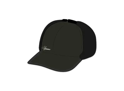 Supreme Shearling Earflap 6-Panel "Black"