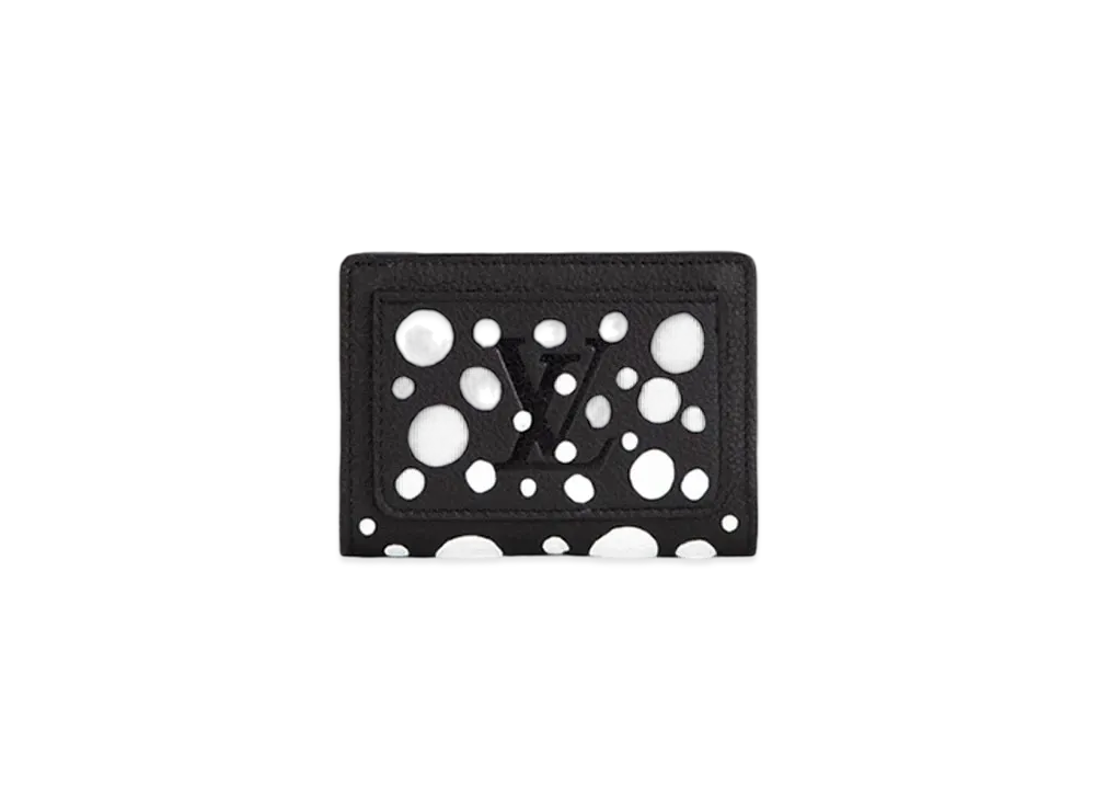 Louis Vuitton x Yayoi Kusama Clea Wallet Monogram Empreinte Leather "Noir/Blanc"
