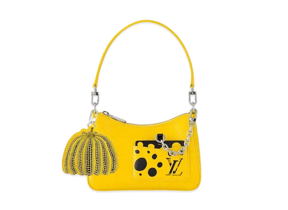 Louis Vuitton x Yayoi Kusama Marellini Epi Leather "Noir/Jaune"