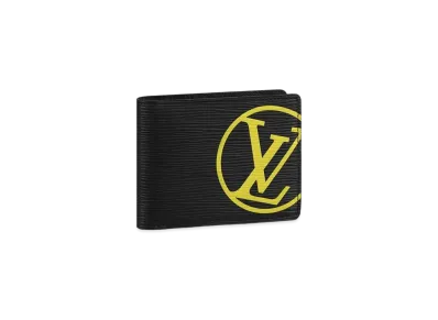 Louis Vuitton Portefeuille Multiple Epi "Noir"