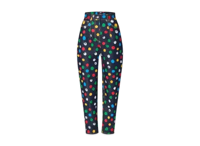 Louis Vuitton x Yayoi Kusama Painted Dots Denim Jeans