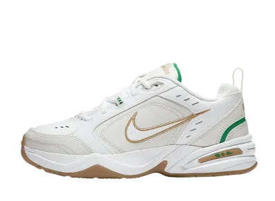 Nike Air Monarch 4 "White/Phantom/Lucky Green/Metallic Gold" (Regular)