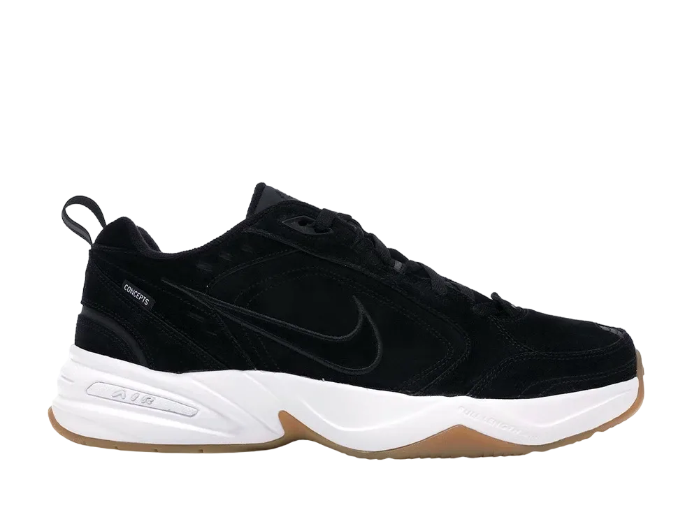 コンセプト × ナイキ エアモナーク 4 SP "ブラック/ブラック ホワイト"