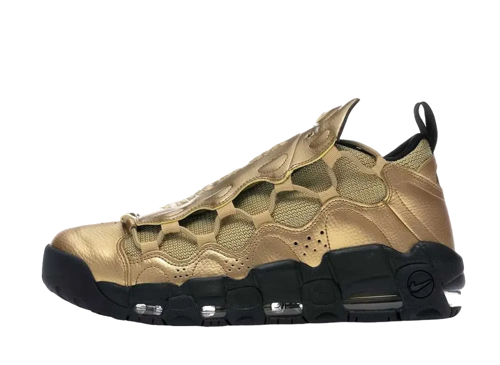 ナイキ エアモアマネー "メタリック ゴールド ブラック"