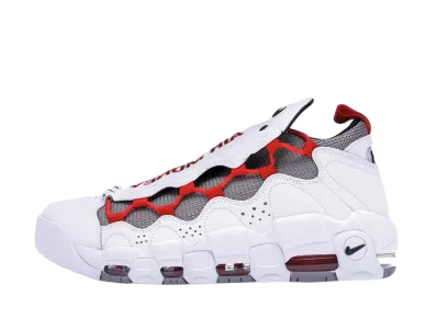 Nike Air More Money "White/Habanero Red/Atmosphere Grey"