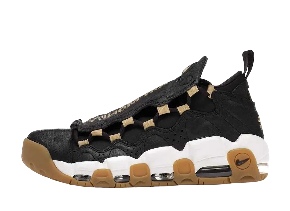 ナイキ エアモアマネー NYC ブルックリン "オイル グレイ/メタリック ゴールド"