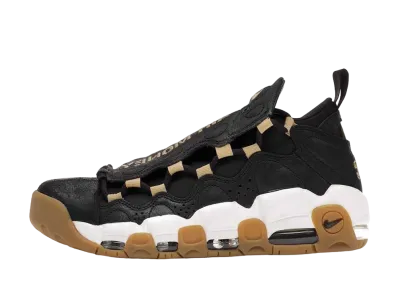 Nike Air More Money NYC Brooklyn "Oil Grey/Metallic Gold"