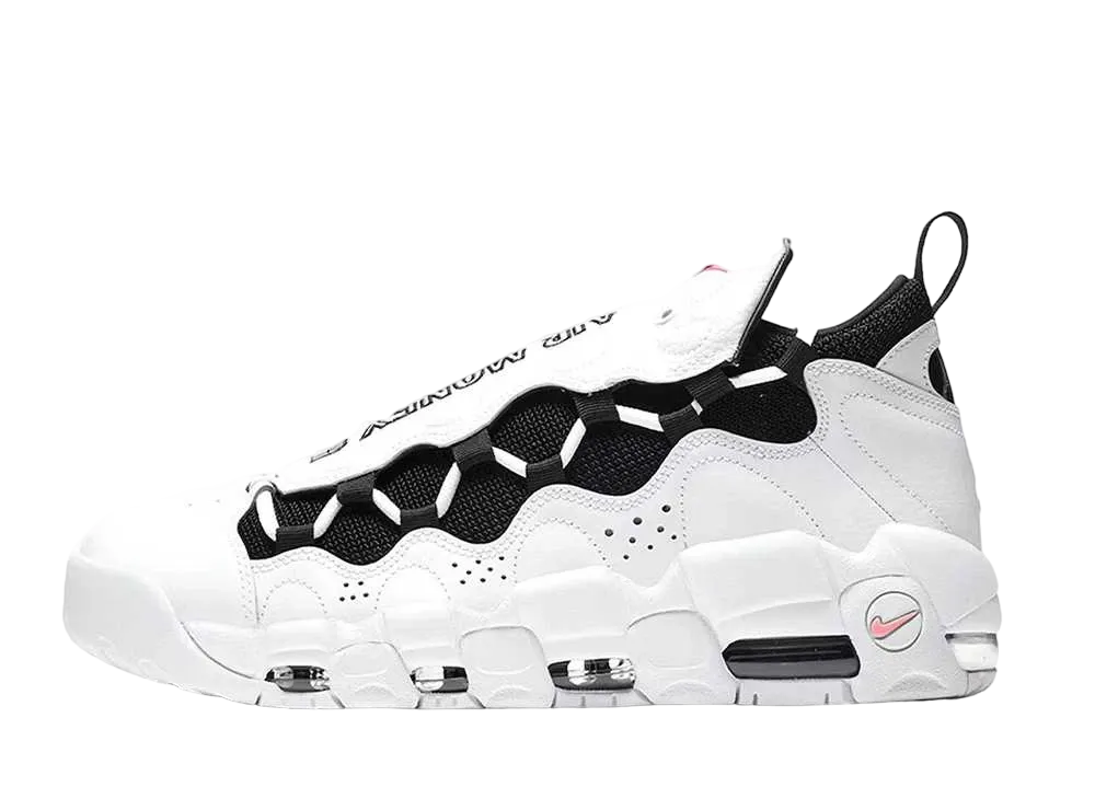 NIKE エアモア　ブラック／ホワイト ☆ナイキ☆大人もOK Air More Uptempo (GS) ブラックホワイト