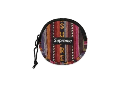 Supreme Woven Stripe Coin Pouch "Multicolor"
