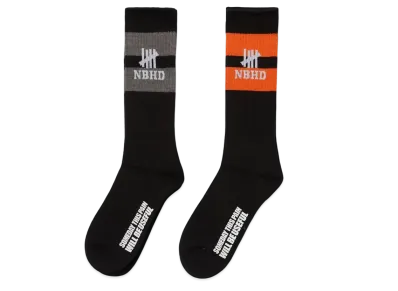 NEIGHBORHOOD UNDEFEATED NHUF 2PAC / CA-SOCKS "Black"