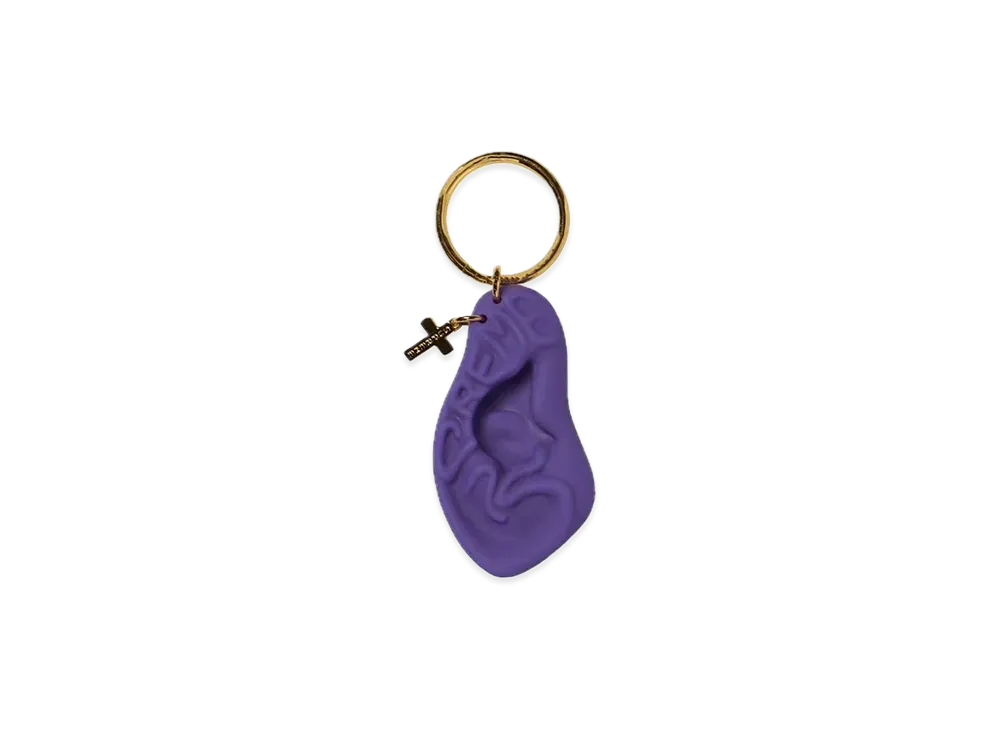 Supreme Ear Keychain "Purple"