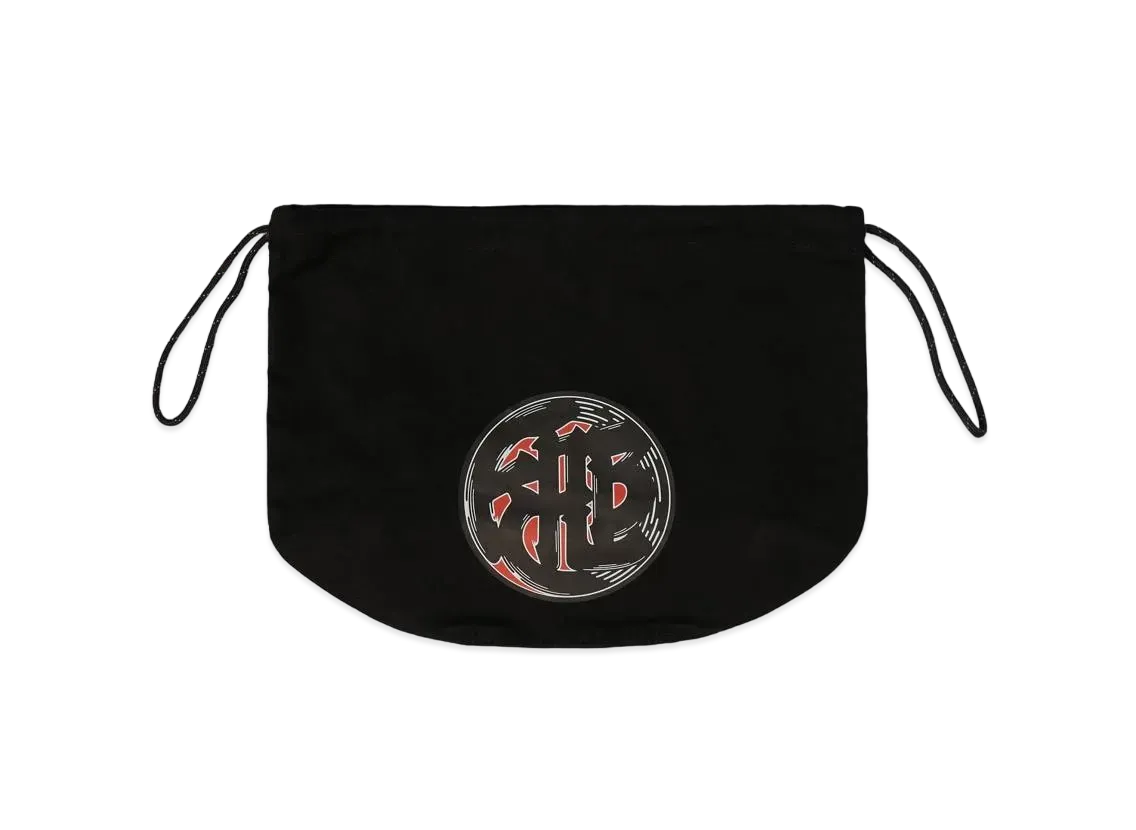 F.C.Real Bristol Sneakerwolf Drawstring Bag "Black"